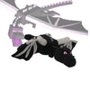 Weddye Pixel-Style Game Basic Plush Character Soft Toy Video Game-Inspired Collectible Plushies Gifts for Kids & Fans (Ender Dragon)