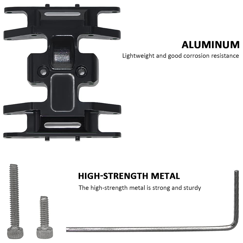 WEISHUJI Metal Middle Gearbox Skid Plate,Center Frame Brace Gearbox Mount Transmission Skid Plate Gearbox Base,Skid Plate Gearbo