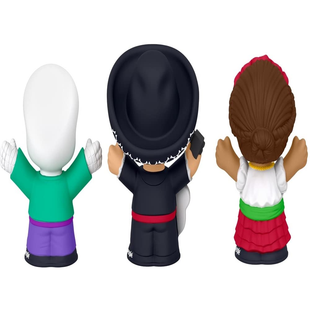 Little People Collector D  a de Muertos Special Edition Set in a Display Gift Package for Adults & Kids, 3 Figures (Pack of 4)