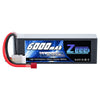 Zeee 4S Lipo Battery 6000mAh 60C 14.8V Soft Case Battery with Deans Plug Compatible with RC Plane Quadcopter Airplane Helicopter