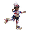 Mark Roberts Elves 51-23158 African American Patriotic Elfin, Small 15 Inches