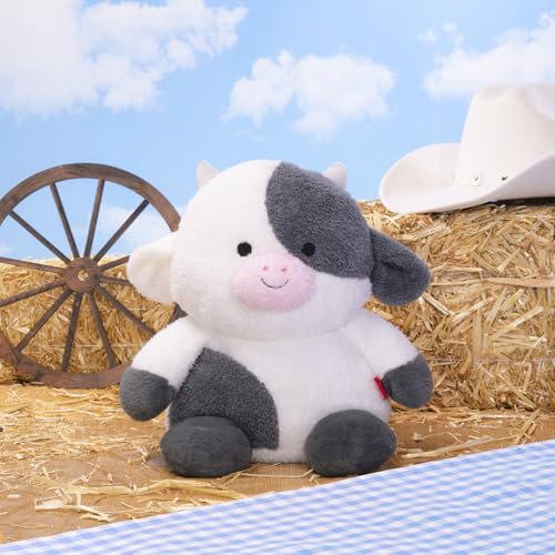 BumBumz 12-Inch Plush Cow Conrad Collectible Stuffed Toy - Special Edition, Polyester Material, from Original Squishmallows