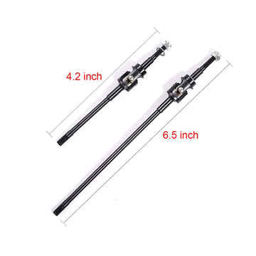 RZXYL 1/10 Steel Universal Front Axle Set for Axial Wraith AX30780 Rock Racer Upgrade Parts (Front)