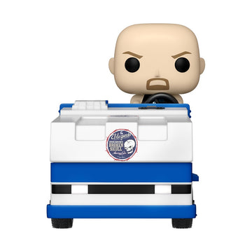 Funko POP! Ride Super Deluxe Stone Cold Steve Austin Zamboni Vinyl Figure - Multicolor Collectible Model 72621 for Sports Fans