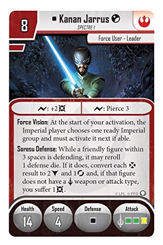 Star Wars Imperial Assault Board Game Ezra Bridger And Kanan Jarrus Ally Pack - Epic Sci-Fi Strategy Game For Kids And Adults, A