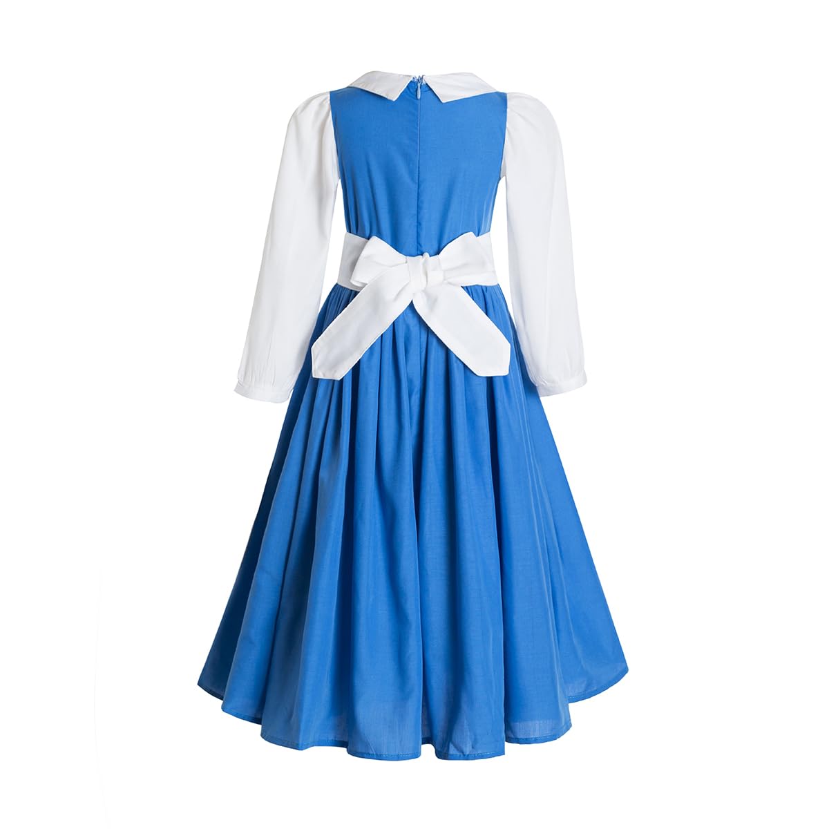 Belle Provincial Village Costume Blue Belle Dress Princess Belle Dress Beauty Beast Costume