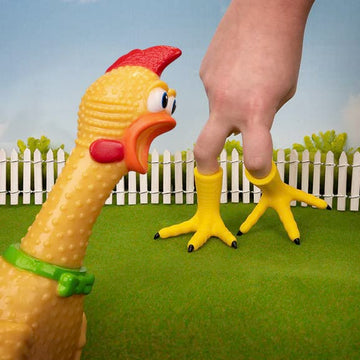Archie Mcphee Chicken Feet Finger Puppets (Set Of 2)