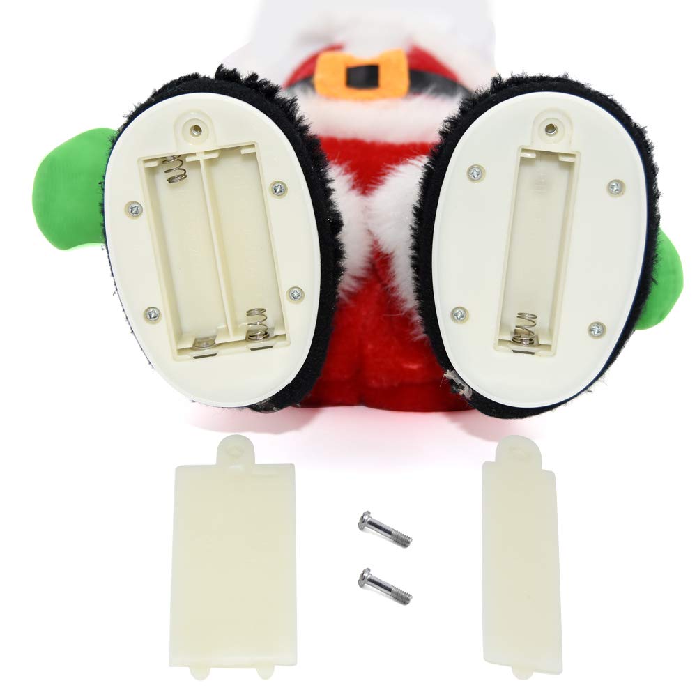 Niuxtool Twerking Santa Claus, Twisted Hip, Singing And Dancing Electric Plush Toy, Gifts For Kids And Women-Sing In English