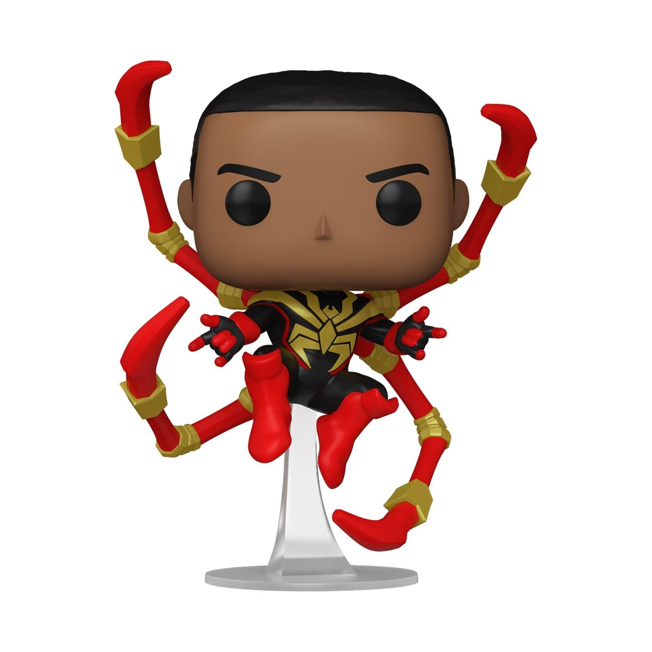 Funko POP Marvel: Spider-Man Comics - Miles Morales Iron Spider - 1/6 Odds for Rare Chase Variant - Marvel Comics - Collectable Vinyl Figure - Gift Idea - Official Merchandise - for Kids & mature-themeds