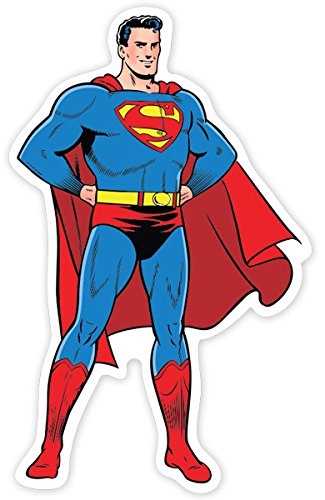 The Unemployed Philosophers Guild DC Comics Superman Magnetic Comic Book Action Play Set