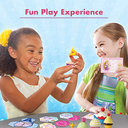 Wonder Forge Disney Princess Enchanted Cupcake Party Game - Exciting Matching Game | Fun For Kids & Adults | Ideal For Disney Princesses Enthusiasts | Two Game Modes | Gaming Experience