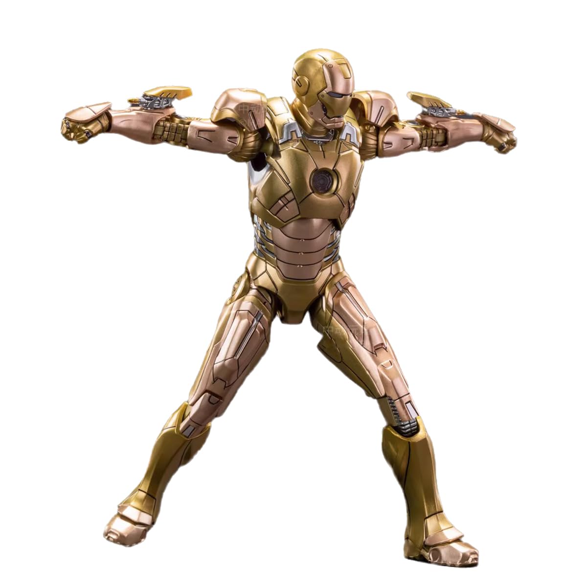 Hiplay Zd Toys Collectible Figure Full Set: Anniversary Series Non-Luminous Version: Iron Man Mk21 (1906-21), 1:10 Scale Miniatu
