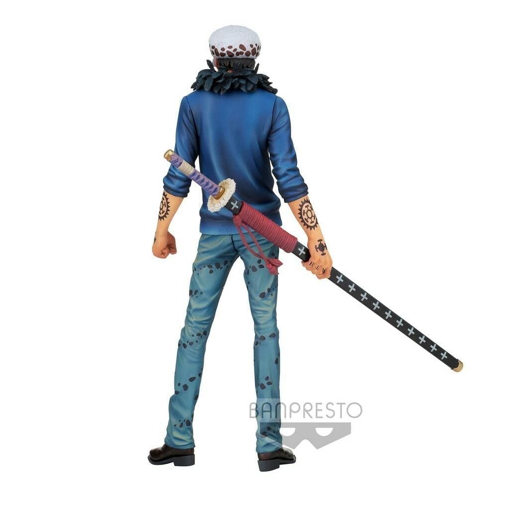 Banpresto One Piece Trafalgar Law Statue, Multicolor, PVC, Model BP18397