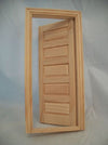 Dollhouse Miniature 5-Panel Traditional Door