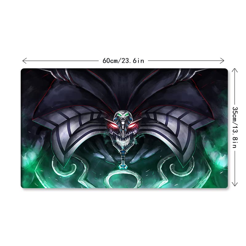 New Mlikemat Playmat Exodia,The Destroyer Duel Tcg Ccg Trading Card Game Mat No Zones + Free Bag (Zd039-185-K-No Zones)