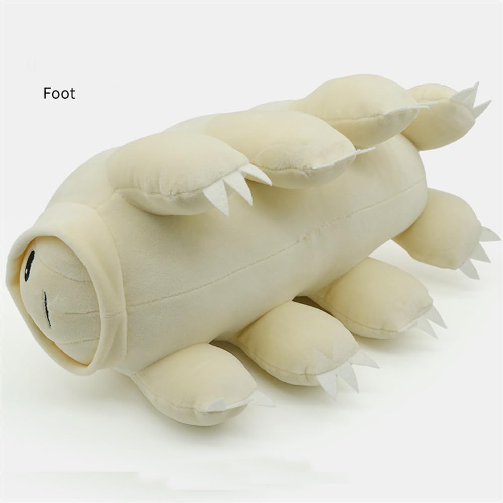 Jianeexsq Cute Simulation Prehistoric Creature Water Bear Plush Toy Realistic Lifelike Tardigrade Stuffed Animals Model Doll Gif