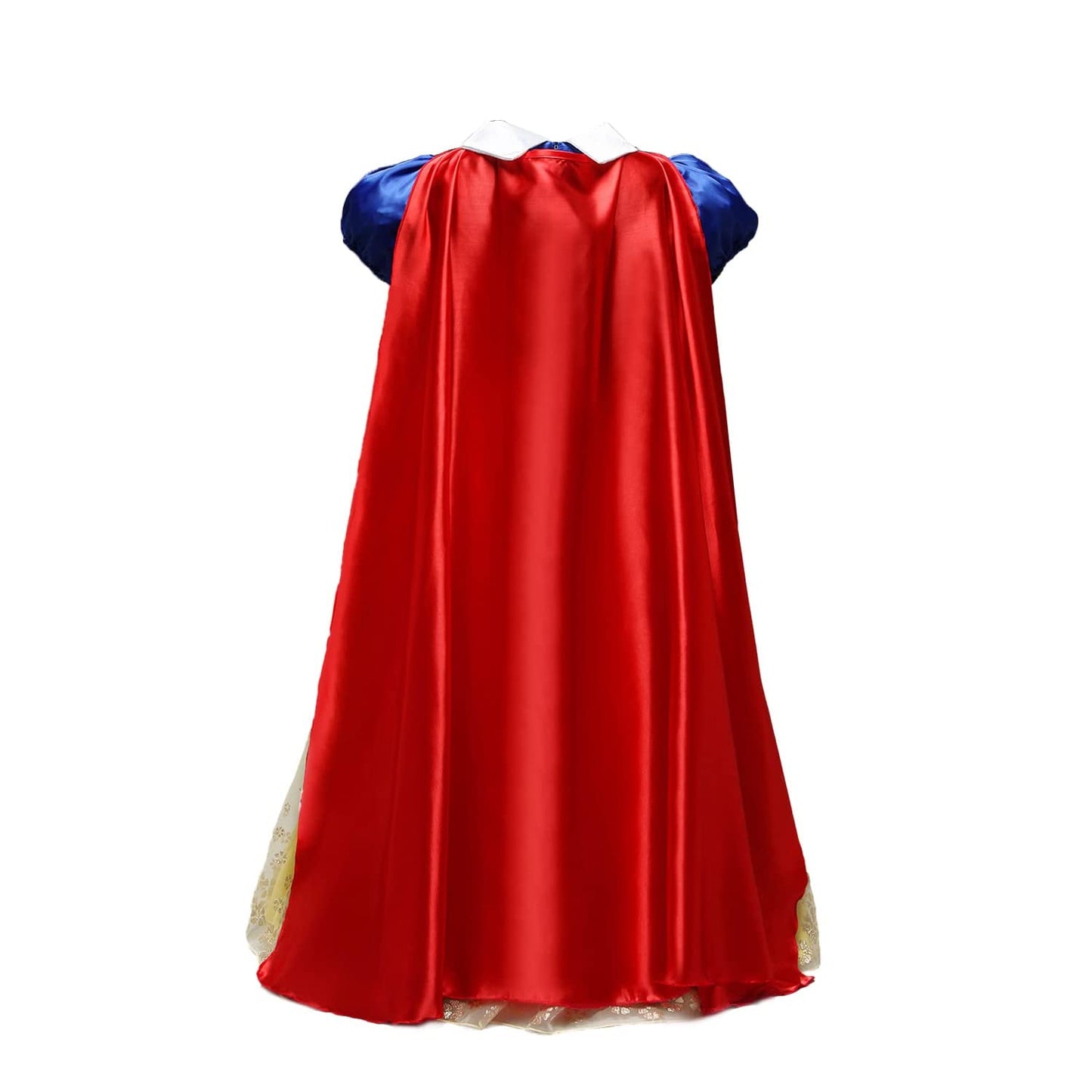 Chektin Yellow Princess Dresses For Girls Costumes Cape For Toddlers Accessories Party Birthday (Yellow #2, 8T/150)