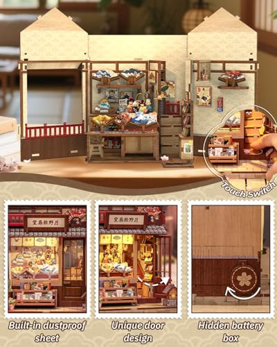 Endless Limit Book Nook Kit DIY Miniature House Kits for mature-themed and Teens Dollhouse Tiny Booknook Garden House Bookshelf DIY Craft Gifts for Family and Friends