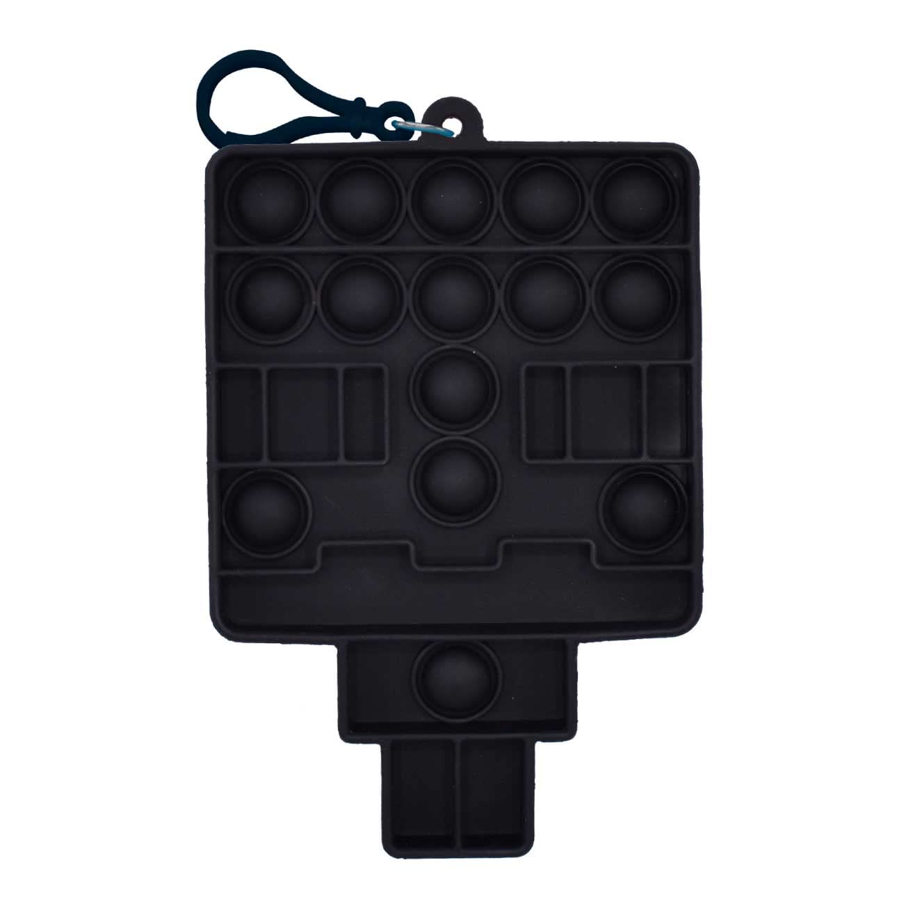 Minecraft Mini Bubblerz Fidget Bubble Popper Backpack Hanger (Creeper, Cow, Steve, Alex)