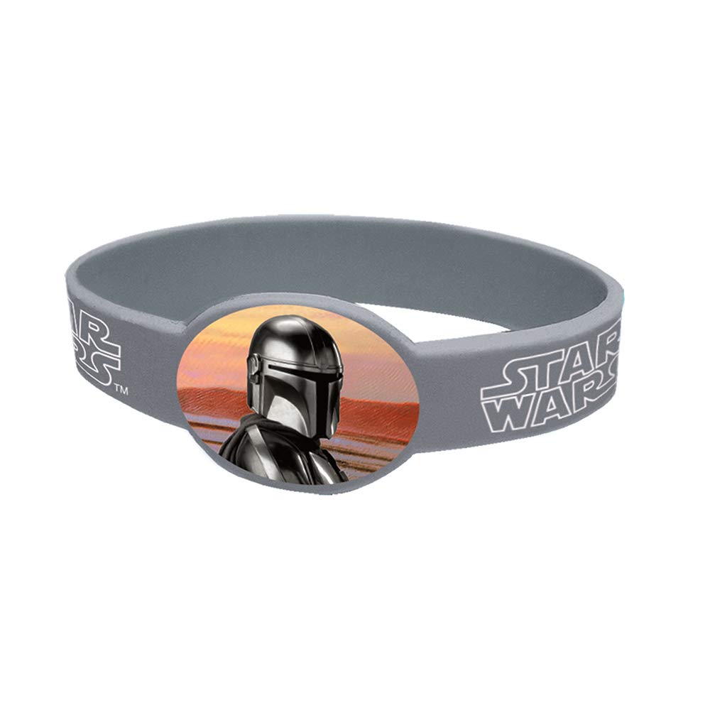 Unique Mandalorian The Child Rubber Bracelets-4 Pcs, Medium, Multicolor
