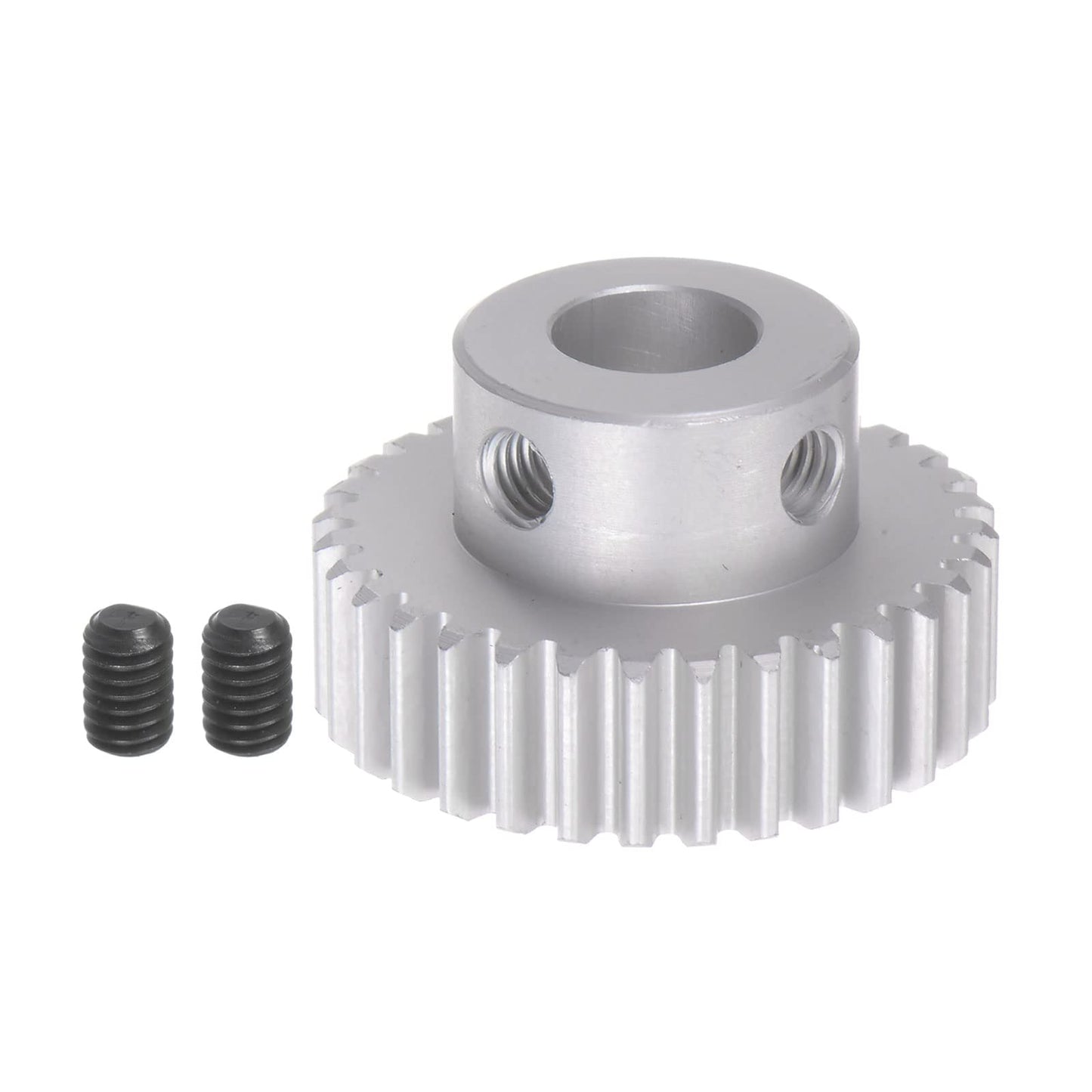 HARFINGTON Step Spur Gear 8mm Bore Gear 32T Mod 1 Aluminum Alloy Motor Gear for RC Car Replacement Parts Accessories Electric Gr