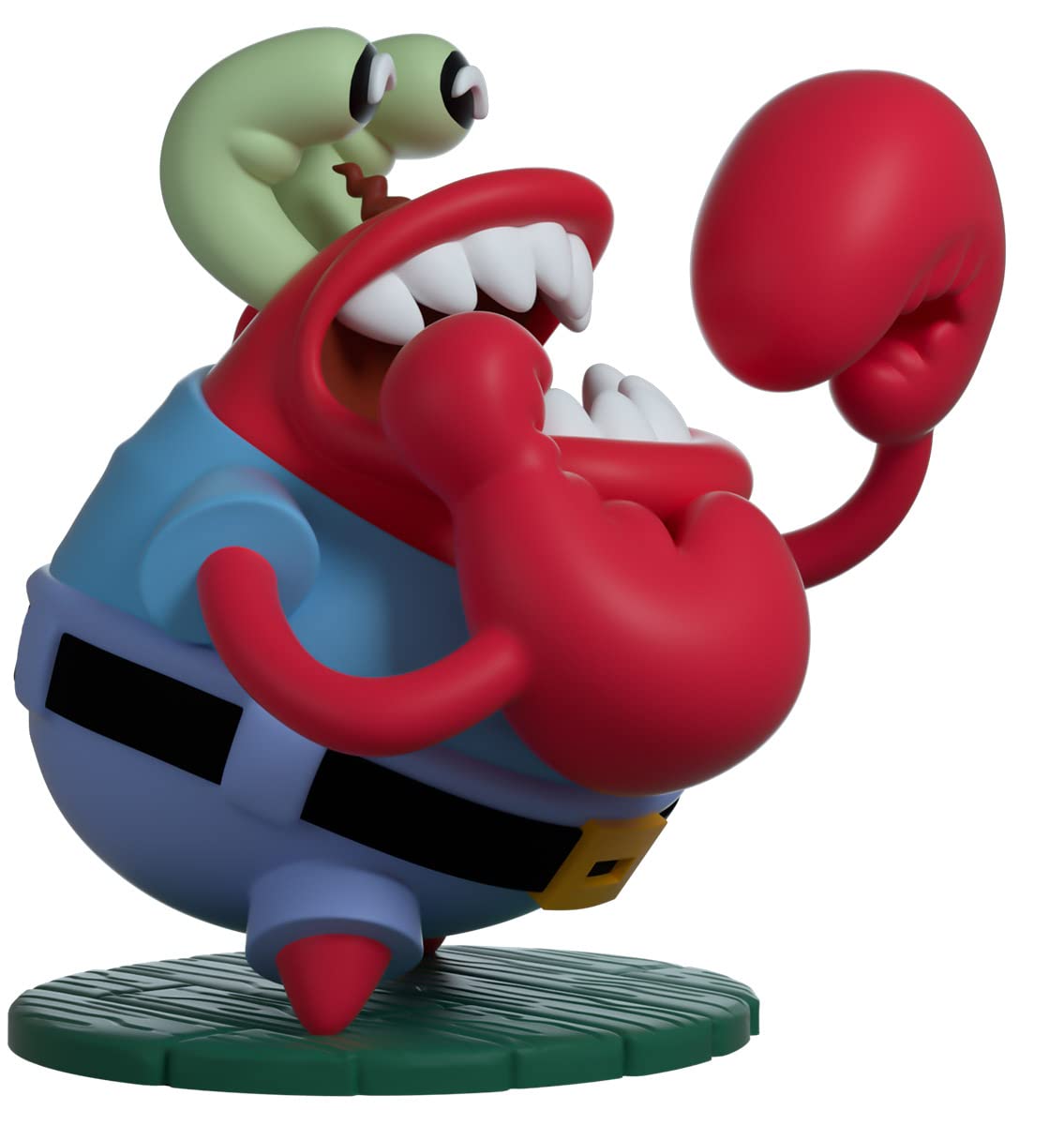 Youtooz Choking Mr Krabs Vinyl Figure, 3.6' Youtooz Spongebob Collectible Official Mr. Krabs Figurine From Spongebob Squarepants - Youtooz Spongebob Squarepants Collection