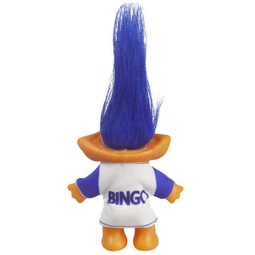 Vintage Troll Dolls, Lucky Doll Chromatic Adorable For Collections, School Project, Arts And Crafts, Party Favors - 7.5' Tall(Include The Length Of Hair) (Blue)