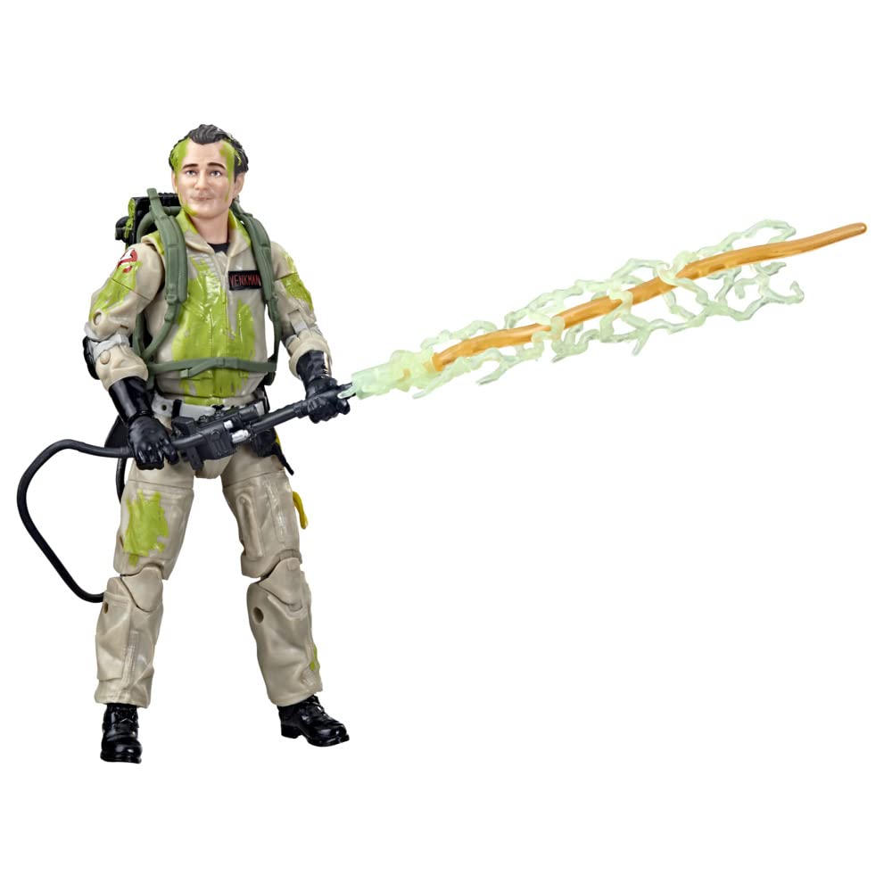 Hasbro Ghostbusters Plasma Series Glow-In-The-Dark Peter Venkman Toy 15-Cm-Scale Collectible Classic 1984 Figure, Kids Ages 4 And Up, Multicolor, F4848