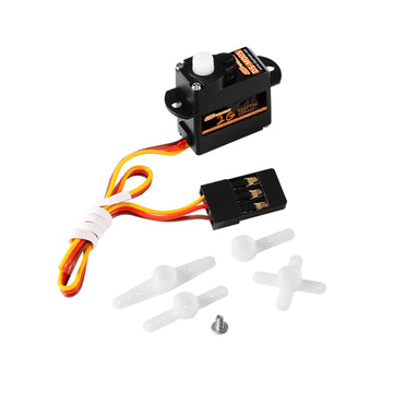 Dspower 5Pcs 2G Plastic Gear Mini Servo, 3.7-4.2V Rc Micro Coreless Motor Digital Servos Kit For Fixed-Wing Helicopter Airplane