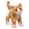 Douglas Orange Striped Plush Cat Stuffed Animal | 8" Tall | Cute Orange & White Design