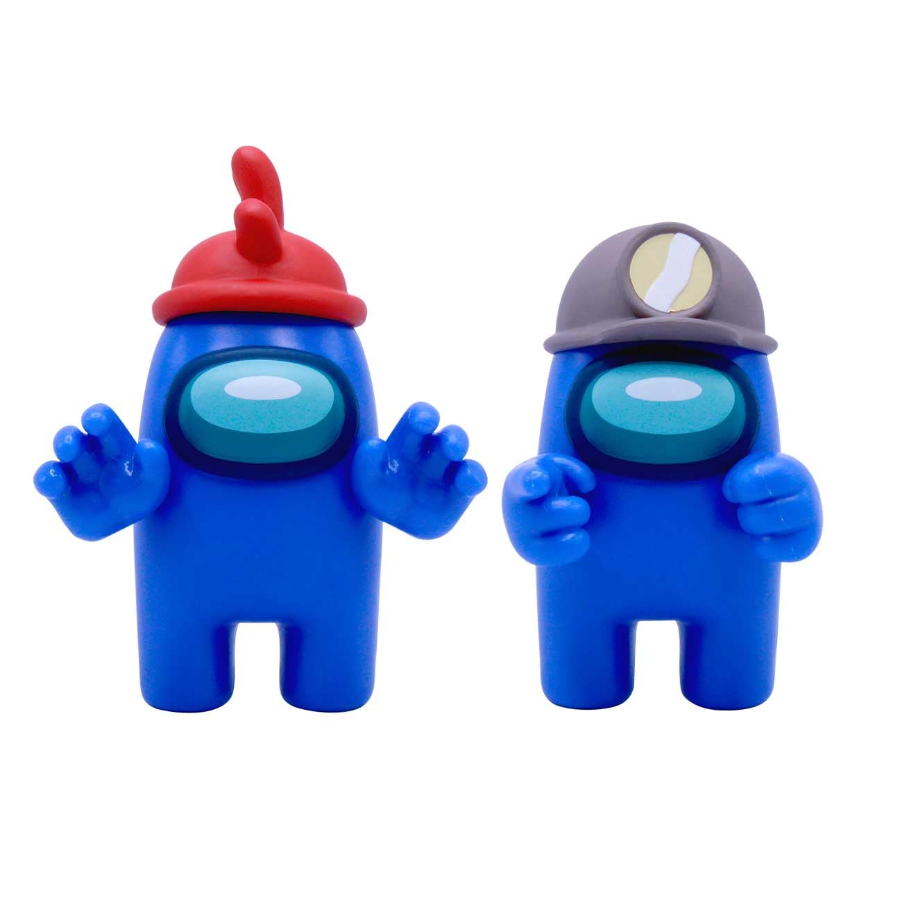 Just Toys Llc Among Us Action Figures Series 3 (Blue W/Minor Hat)