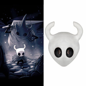 2022 Hollow Knight Mask Cosplay Toy Latex Helmet Halloween Costume and Role-Play Gift