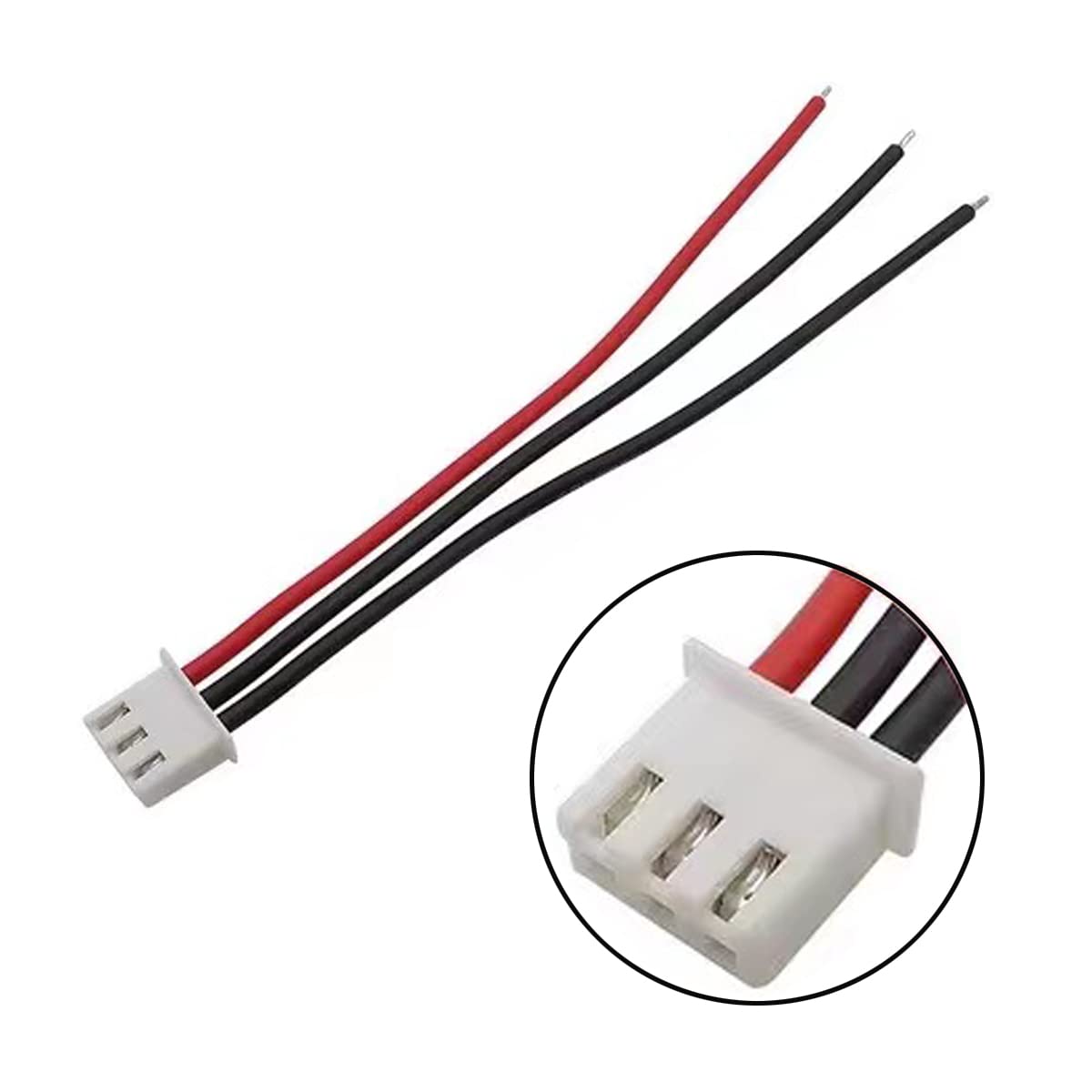 10pcs JST-XH 2S 7.4v LiPo Balance Plug Extension Cable Battery Charger Connector 22AWG for RC Drone Rechargeable Lipo
