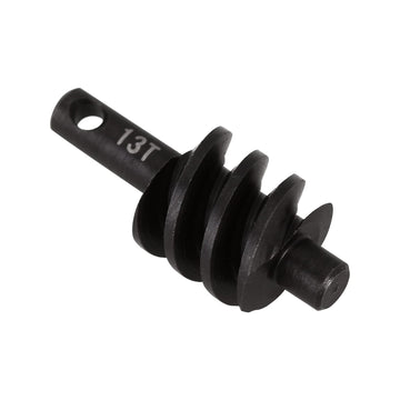 INJORA Overdrive Gears Differential Axle Steel Gears 13T Steel Worm Gears Upgrade Parts for AX24 SCX24 C10 JLU Gladiator Bronco