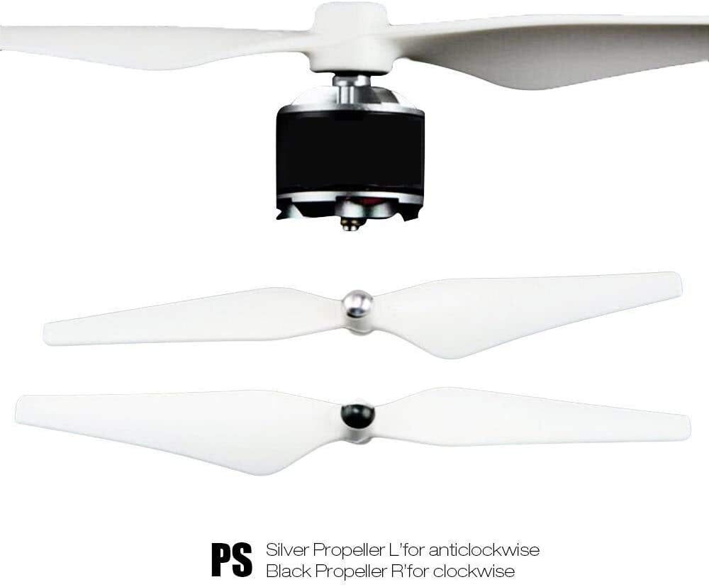 4 Pairs 9450 Self Tightening Drone Propeller(4CW+4CCW) for DJI Phantom 3 Professional, Advanced, Phantom 2 Series