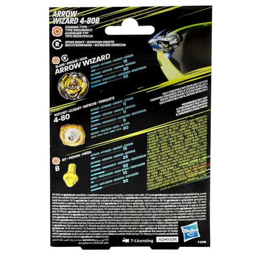 Hasbro Beyblade F9582Es1 Beyblade Bbx Arrow Wizard Stamina