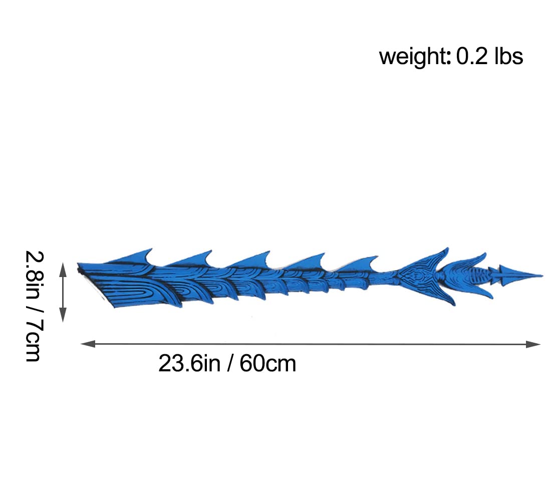 NewL Halloween Cosplay Dragon Tail Costume for Kids - Faux Leather, One Size, New Style Blue, Model: kidstail53