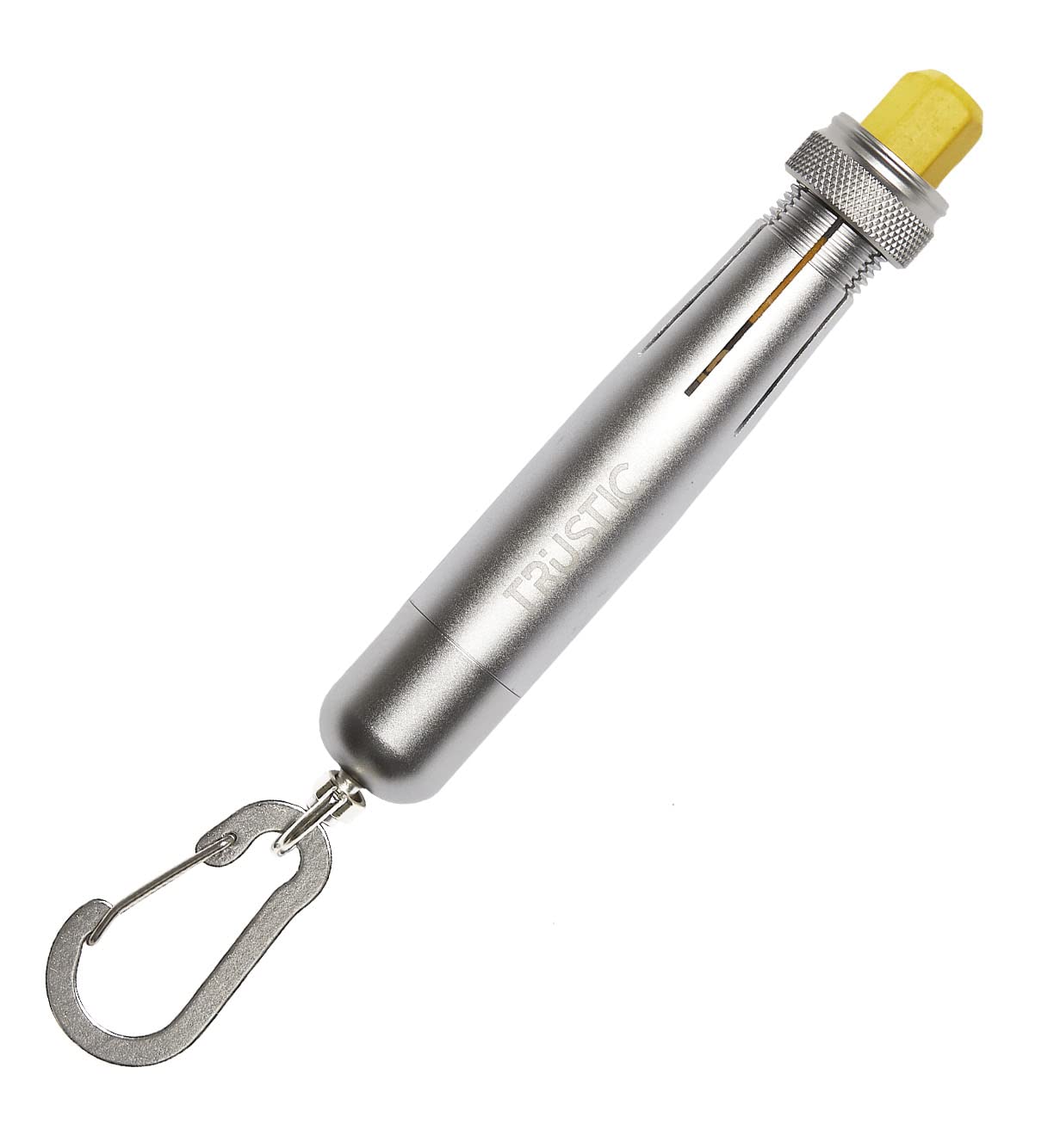 Trustic Lumber Keel Crayon Holder, Heavy Duty Metal, 1/2" Round/Hex Crayons, Silver, Model HS, 1 Count