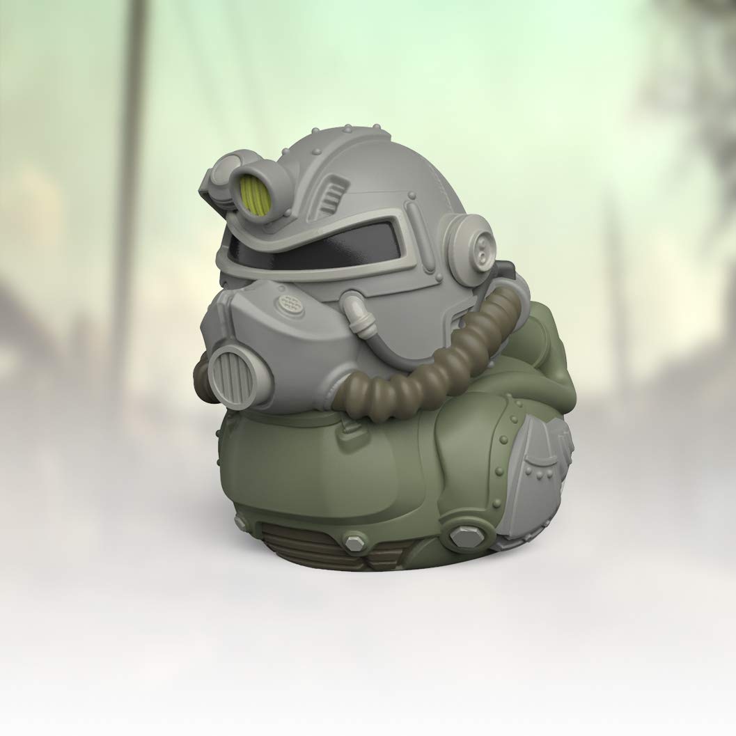Tubbz Boxed Edition T-51 Collectable Vinyl Rubber Duck Figure - Official Fallout Merchandise - Thriller Tv & Video Games