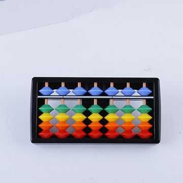 Toyvian 2PCS Plastic Abacus Soroban Calculator Plastic Abacus Math Learning Educational Toys for Children Calculation