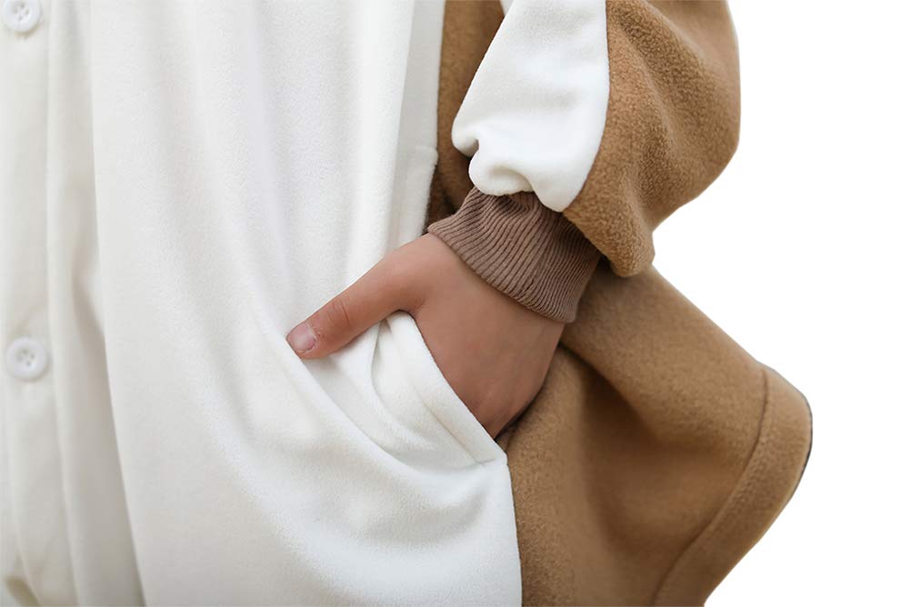 Unicorn Newoutfit Kids Onesie Squirrel Pajamas Costume Halloween Christmas Costume(4-6Years)