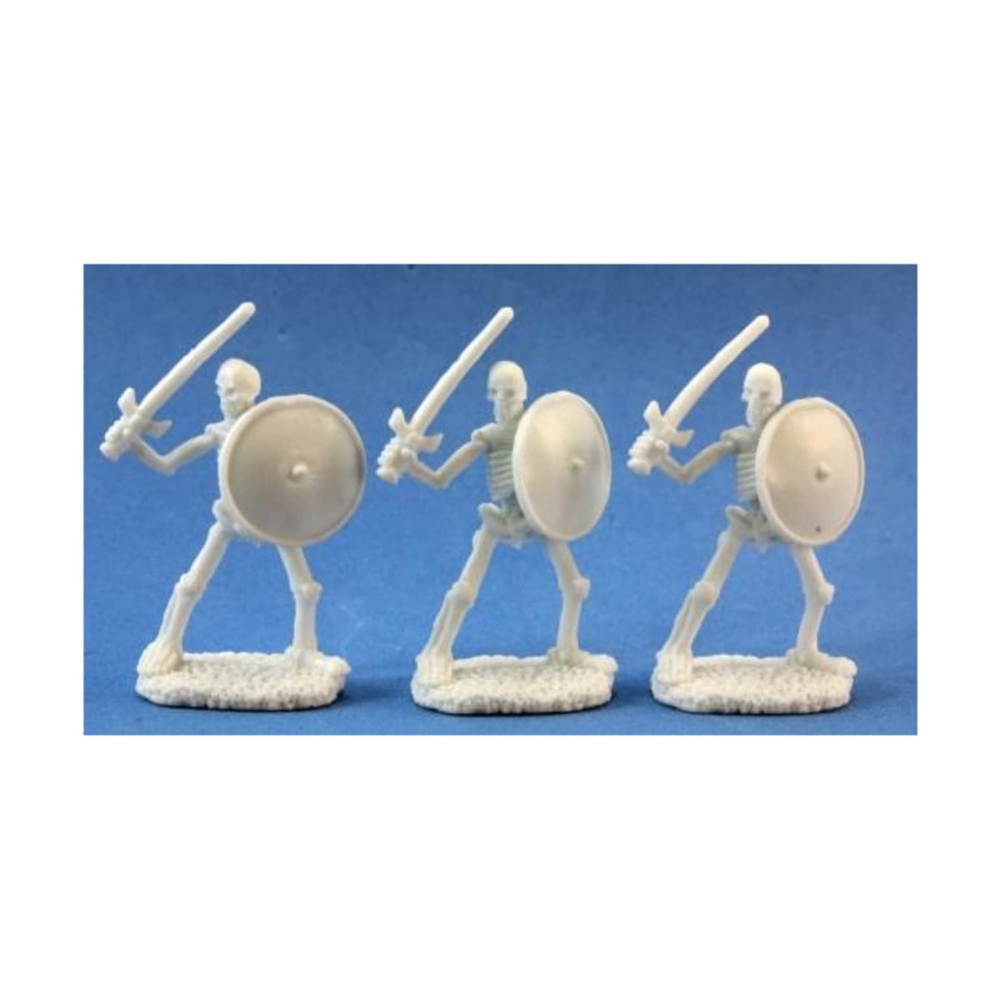 Reaper Rm77017 77017: Skeletal Swordsmen (3) Dark Heaven Legends Bones Miniatures, One Size