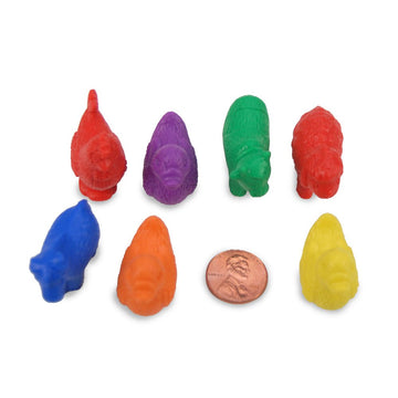 EAI Education Farm Animal Counters - 144 Plastic Figures in Jar, Model 13201J