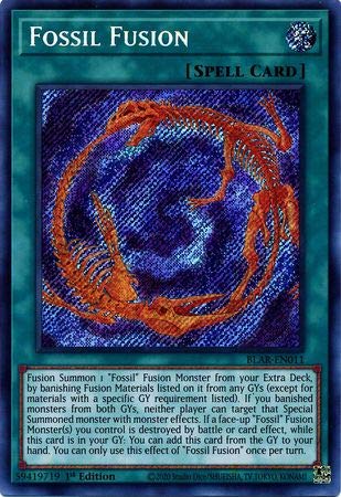 Fossil Fusion - Blar-En011 - Secret Rare - 1St Edition