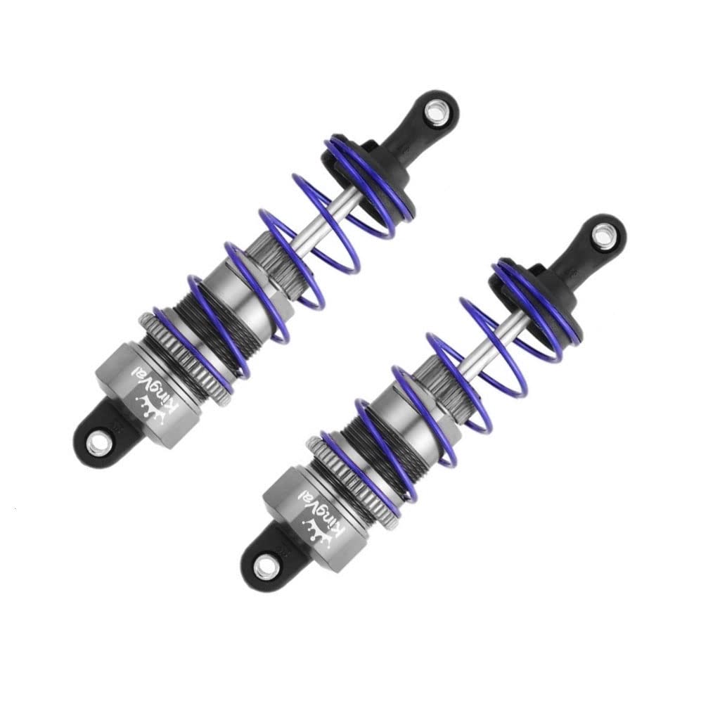 KingVal Replacement Aluminum 92mm Front Shock Absorber Damper Compatible with ZD Racing HSP Redcat Hongnor LRP HPI Hobao Wltoys