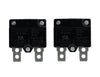 Linkepow 2Pcs 10A Automatic Reset Relay Fuse Therma Switch Circuit Breaker Current Overload Protector Kids Powered Ride On Car A