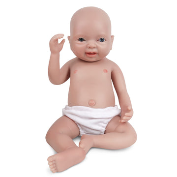 Vollence 14 inch Realistic Silicone Newborn Baby Doll - Boy