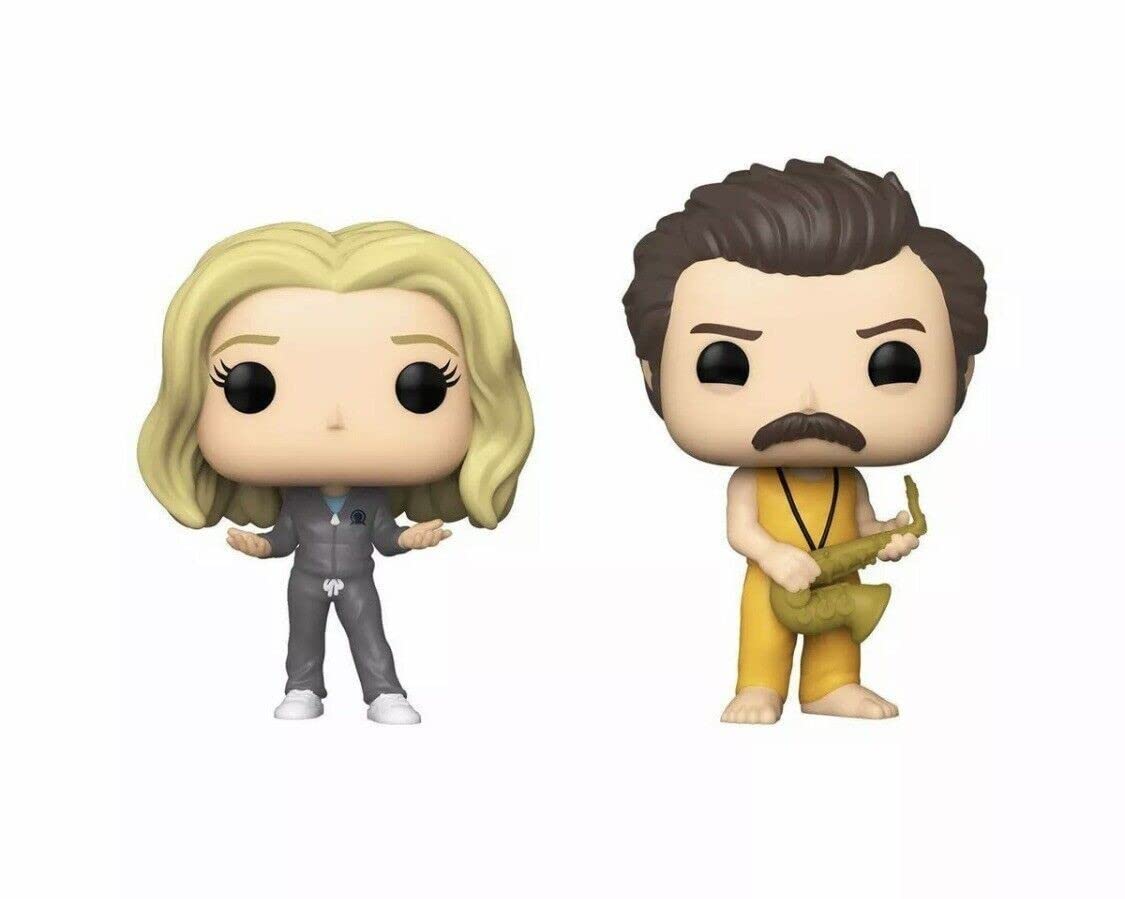 Funko Pop! Parks And Recreation - 2Pk Locked In Ron & Leslie Exclusive