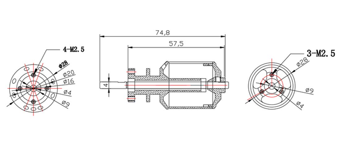 DD 64mm EDF 11 Blades Ducted Fan with 3500KV RC Brushless Motor Balance Tested for 4S RC Jet Airplane