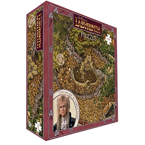 River Horse Jim Henson's Labyrinth 1000-Piece Puzzle - Cardboard, Model RH_LAB_008
